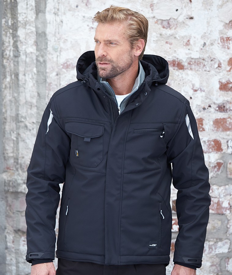 winter-jacken-herren-933jhv-1.jpg James & Nicholson Herren Winter Softshell Jacket JAMES – Bild 1