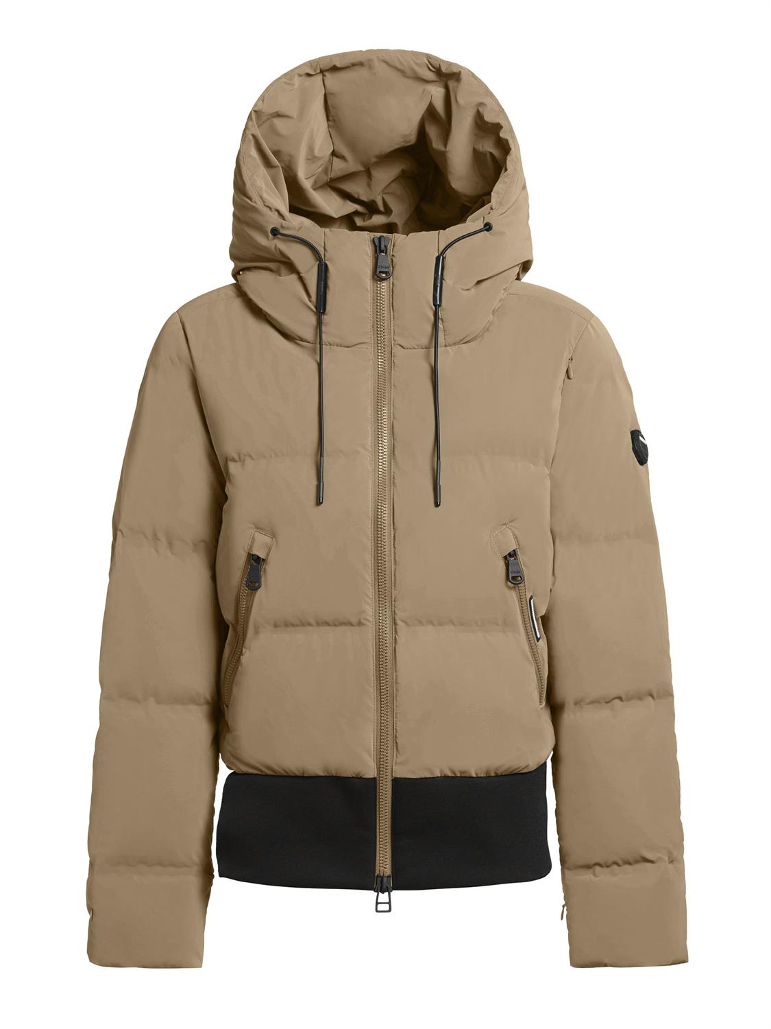winterjacke-371cfe-1.jpg Khujo Jacke kurz Damenwinterjacke "Toula" beige | Tara M – Bild 1