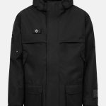 HSV x Derbe Fanholm Herren Winterjacke Jet Black Schwarz Funktionsjacke