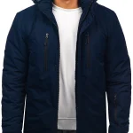 Herren Winterjacke Dunkelblau Bolf 22M320 Bolf.de