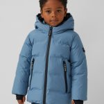 Unisex Winterjacke mit sportiven Details Hellblau | s.Oliver