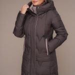 Art 733 | Winterjacke | tailliert | grau | Damen | Wintermantel | XS | 34. DE GR