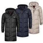 Höhenhorn Bannalp Winterjacke – langer Herren Daunenmantel | Kleiderkabine