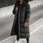Herren Winterjacke Schwarz OZONEE O/M3202Z