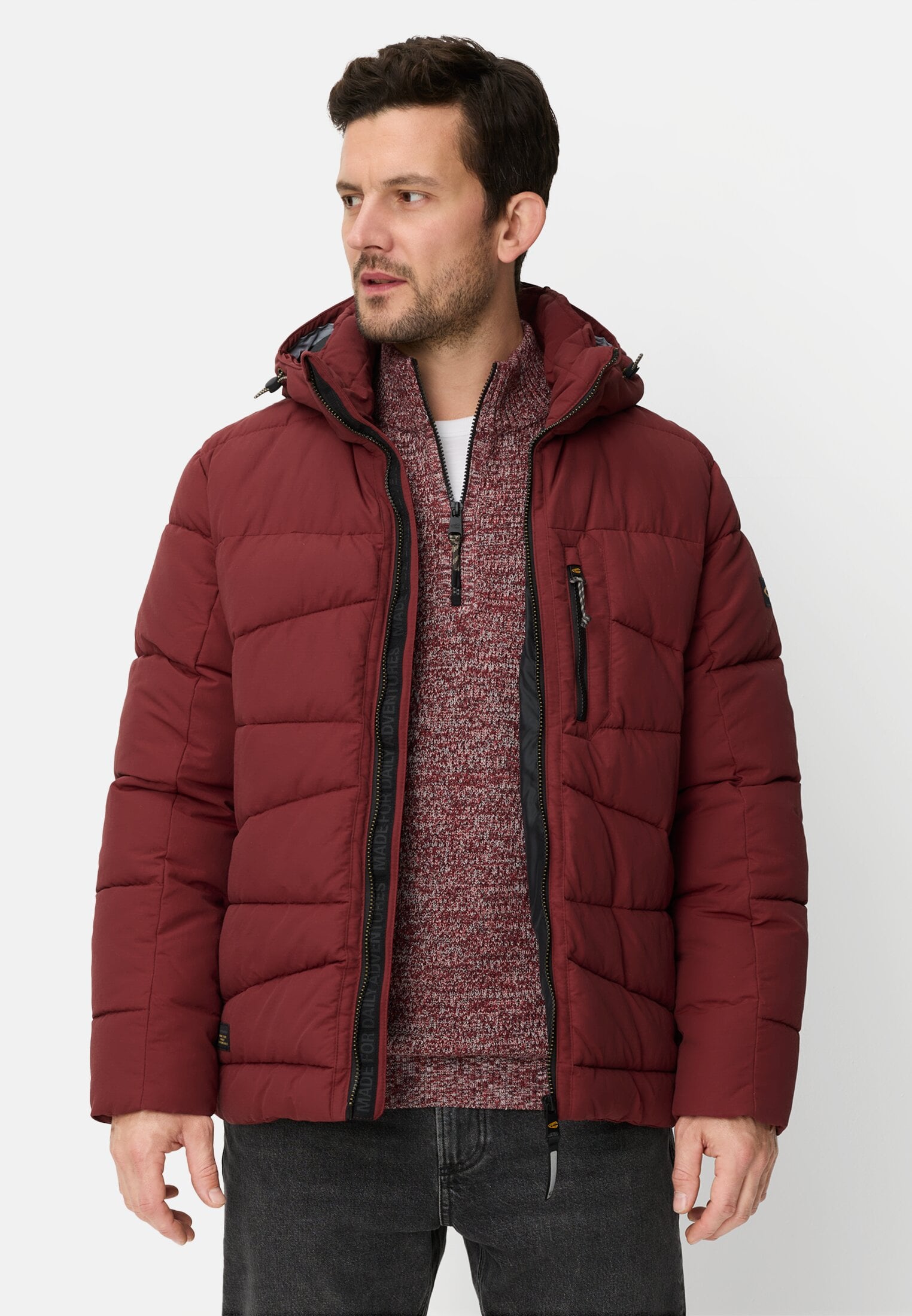 winterjacke-herren-278fsc-1.jpg Winterjacke für Herren in Dunkelrot | camel active – Bild 1