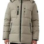 I LOVE TALL fashion for tall people. s.Oliver Wasserabweisende Pufferjacke mit abnehmbarer Kapuze und sportiven Details