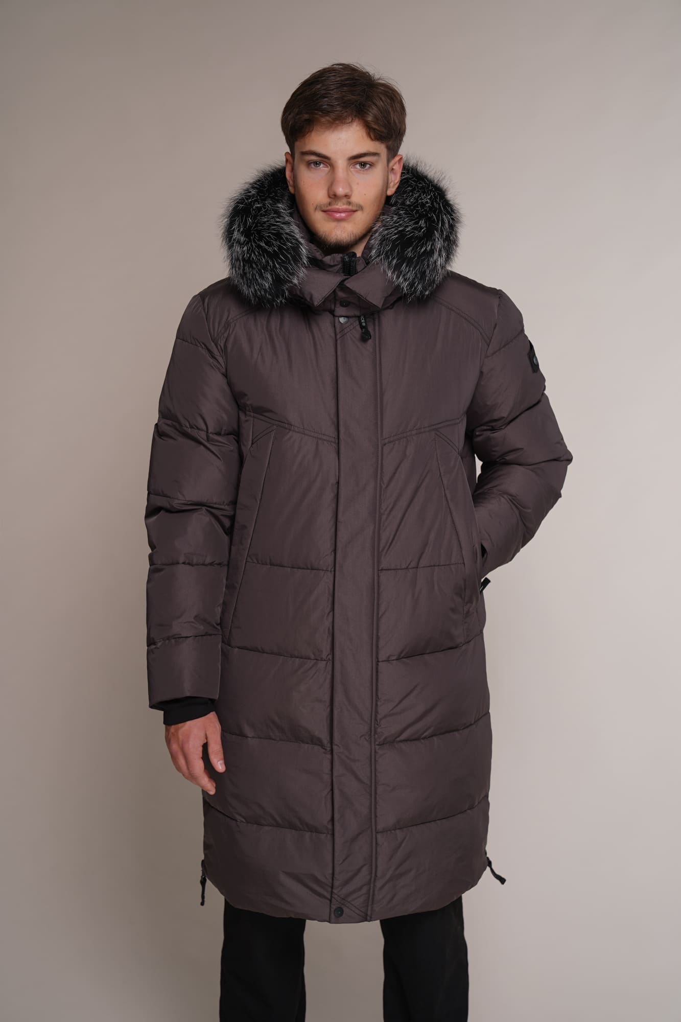 winterjacke-herren-940cao-1.jpg Art 1091 | Winterjacke | Herren | LANG | grau | Alaska | Fuchs | 46, 48, 52, 54, 56, 58. GR – Bild 1