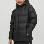 Jack & Jones Junior Puffer Puffer Junior Winterjacke black/schwarz Zalando
