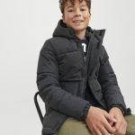Jack & Jones Junior Puffer Puffer Junior Winterjacke black/schwarz Zalando