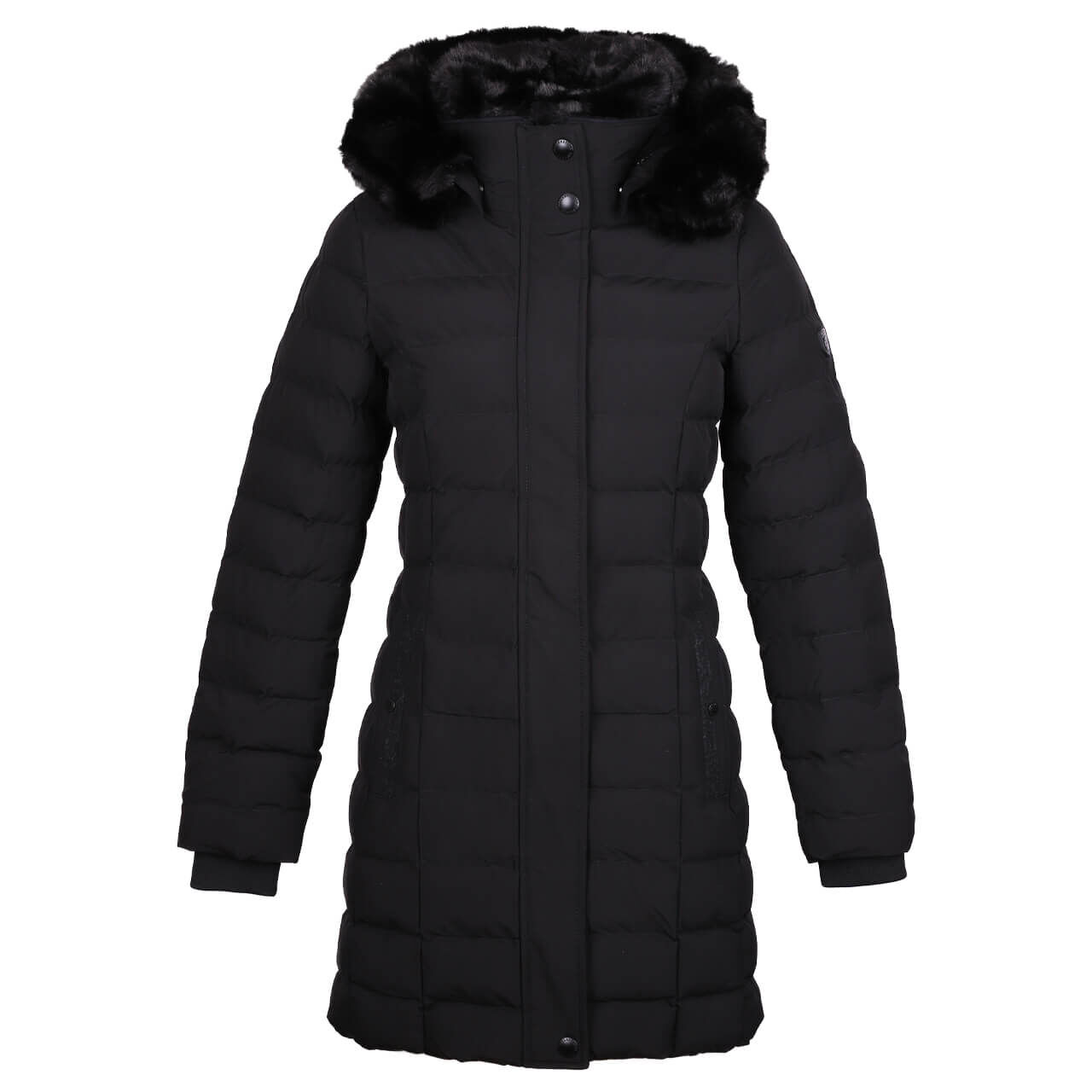 winterjacke-wellensteyn-damen-671tuy-1.jpg Wellensteyn Santorin Long Damen Jacke matt black – Bild 1