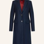 TOMMY HILFIGER Wollmantel in dunkelblau